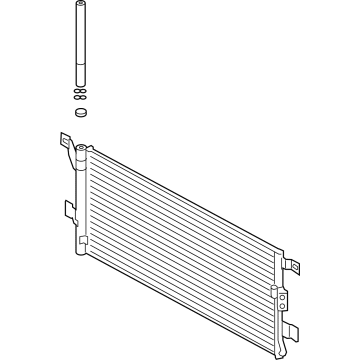 Audi A/C Condenser - 4K0-816-411-H