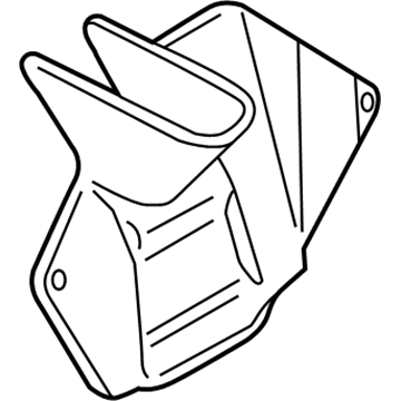 Audi 1J1-419-732-D-B41 Lower Column Cover