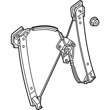 Audi Window Regulator - 4KE-837-461