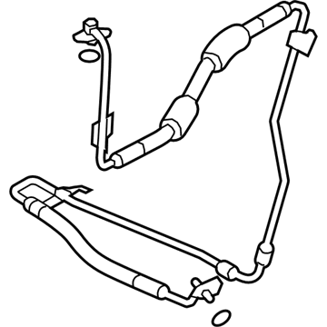 Audi A5 Quattro Power Steering Hose - 8K1-422-893-CL