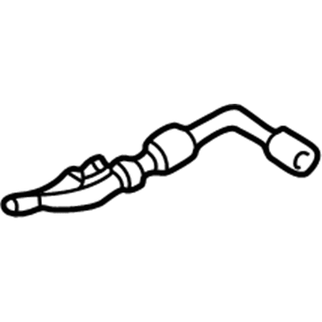 Audi TT Coolant Pipe - 1J0-122-109-AA