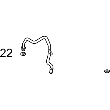 Audi S6 Coolant Pipe - 079-145-948-H