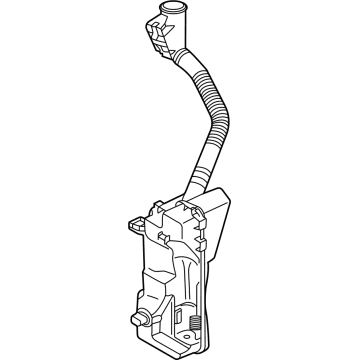 Audi Washer Reservoir - 1EA-955-453-J