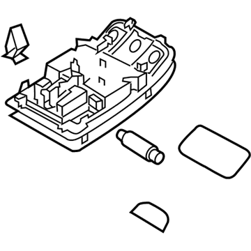 Audi Q3 Quattro Interior Lights - 8X0-947-135-AK-6PS