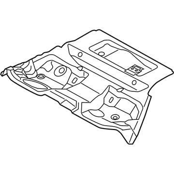 Audi S4 Floor Pan - 8W0-803-093