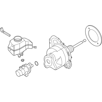 Audi A3 Brake Booster - 5WB-614-105-AK