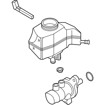 Audi Brake Master Cylinder - 3Q1-614-019-E