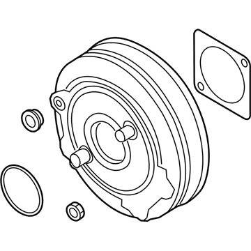 Audi Brake Booster - 80A-612-107-A