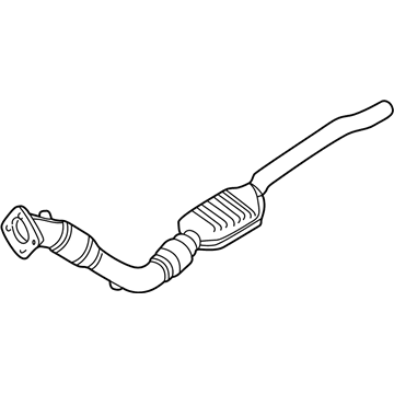 Audi Allroad Quattro Catalytic Converter - 4Z7-254-500-CX