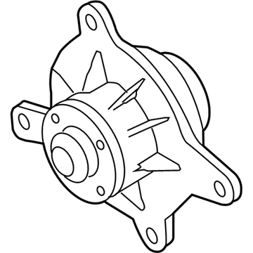 Audi A8 Quattro Water Pump - 07D-121-008-A