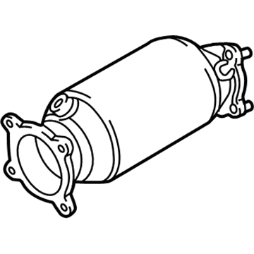 Audi A6 Catalytic Converter - 4G0-254-253-AX