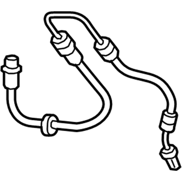 Audi A5 Sportback Brake Hose - 8W0-611-707-B