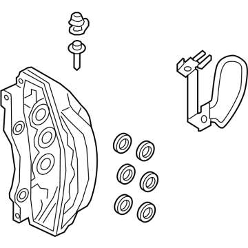 Audi RS3 Brake Caliper - 83A-615-107-C