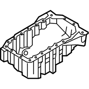 Audi A4 Oil Pan - 06B-103-601-CG