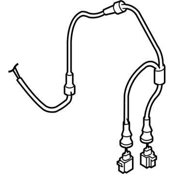 Audi 420-972-251 ABS Sensor Wire