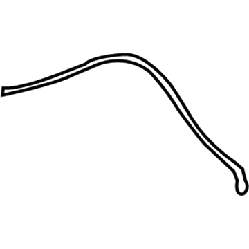 Audi Fuel Door Release Cable - 4L0-862-165