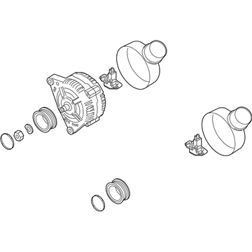 Audi A8 Quattro Alternator - 079-903-015-P