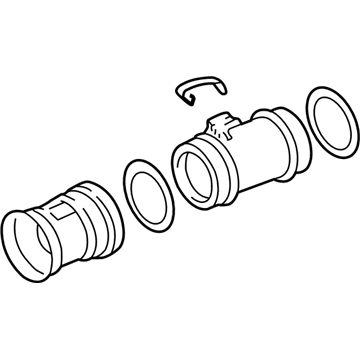 Audi Mass Air Flow Sensor - 077-133-471-D