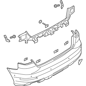 Audi A3 Quattro Bumper - 8V5-807-067-C-GRU