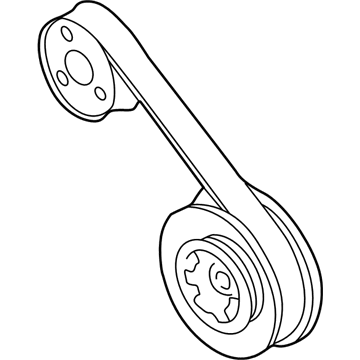 Audi Water Pump Pulley - 077-121-031-B