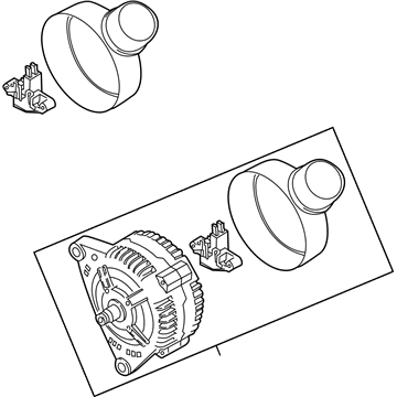 Audi R8 Alternator - 079-903-021-RX