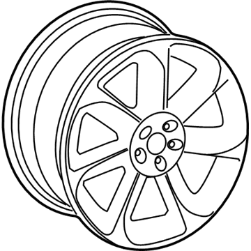 Audi TT Quattro Alloy Wheels - 8J0-601-025-CR