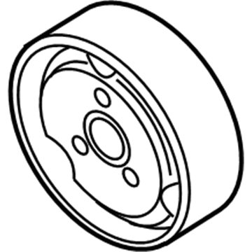 Audi Water Pump Pulley - 021-121-031-D