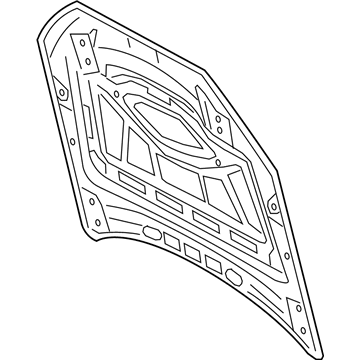 Audi Q7 Hood - 4M0-823-029-A