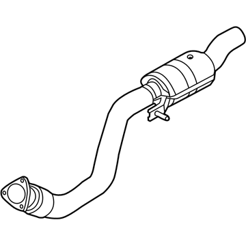 Audi Catalytic Converter - 4H0-253-300-H