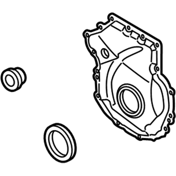 Audi A5 Quattro Timing Cover - 06K-109-210-AF