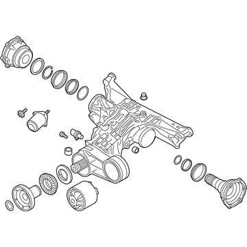 Audi A6 Quattro Differential - 09R-500-043-B