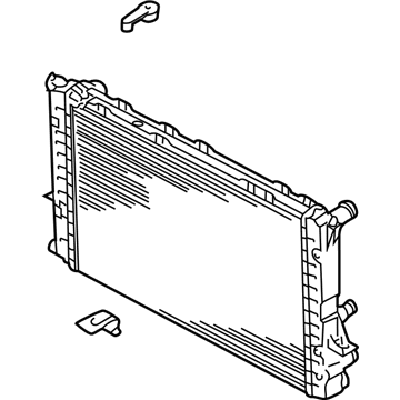 Audi A8 Quattro Radiator - 4D0-121-251-R