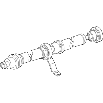 Audi Driveshaft - 80A-521-101-C