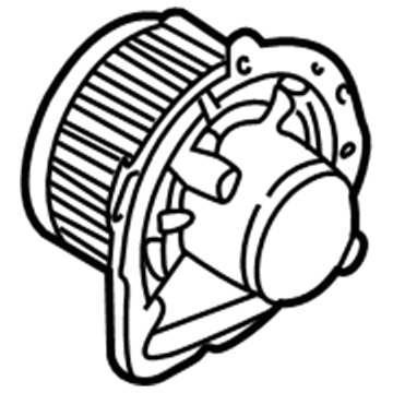 Audi 90 Quattro Blower Motor - 8A1-820-021