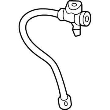 Audi Windshield Washer Hose - 89A-955-961