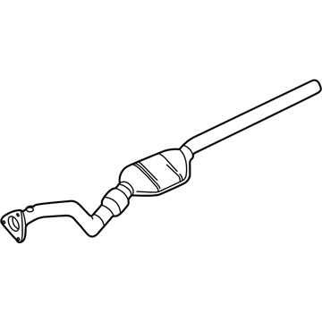 1998 Audi A4 Quattro Catalytic Converter - 8D0-253-057-HX