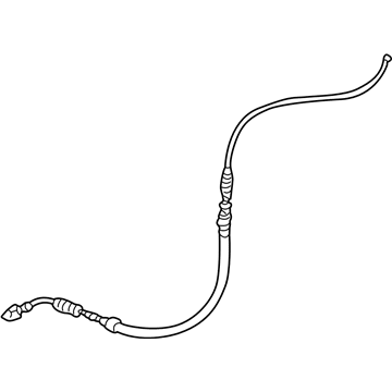 Audi Parking Brake Cable - 8N0-609-721-F