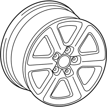 Audi Q7 Alloy Wheels - 4L0-601-025-BJ