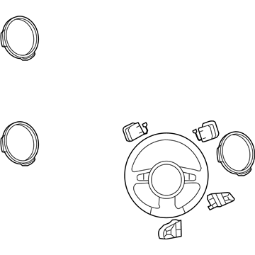 Audi A3 Steering Wheel - 8P0-419-091-DE-TNA