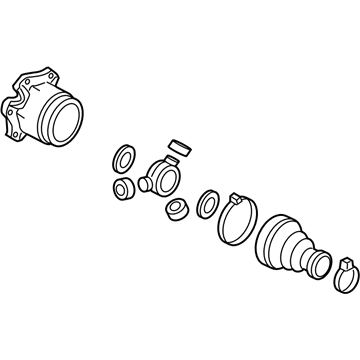 Audi S6 CV Joint - 4N0-498-103-A