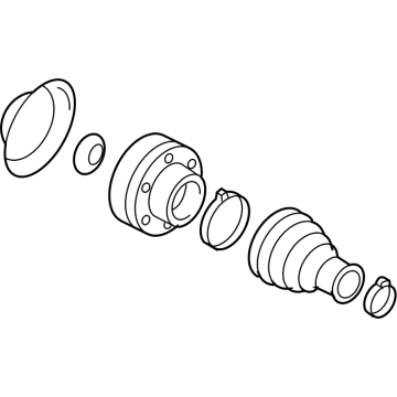 Audi A4 allroad CV Joint - 8W0-598-103