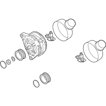 Audi A7 Quattro Alternator - 06E-903-019-F