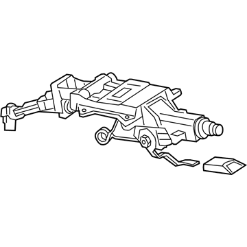 Audi A3 Steering Column - 8P1-419-502-J