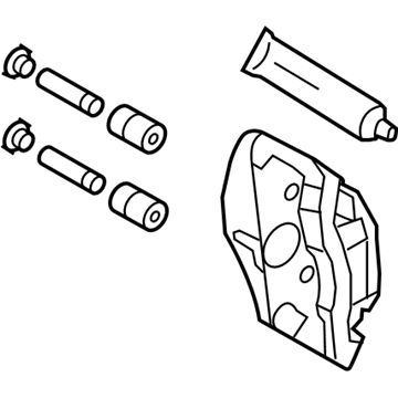 Audi Brake Caliper - 4F0-615-123