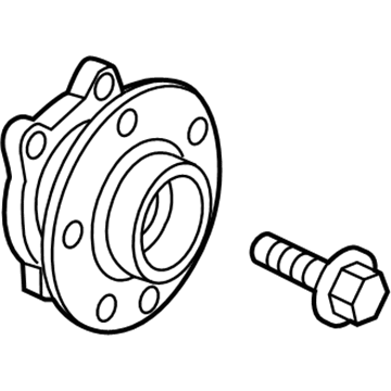 Audi TT RS Quattro Wheel Bearing - 8J0-498-625-A