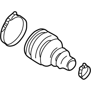 Audi CV Joint Boot - 443-498-203-A