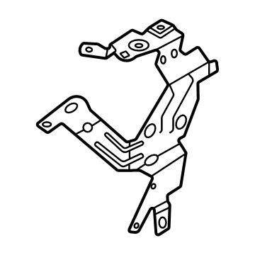 Audi Cooling Fan Bracket - 80A-145-879-AB