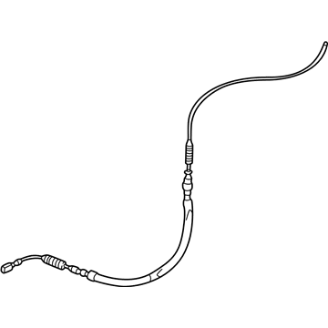 Audi Parking Brake Cable - 8N0-609-721-H