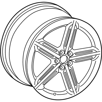 Audi S7 Alloy Wheels - 4G8-601-025-AC