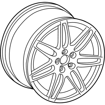 Audi RS7 Alloy Wheels - 4H0-601-025-AB